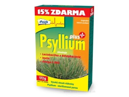 asp Psyllium PLUS rozpustná vláknina s laktobacilmi a bifidobaktériami 150 g