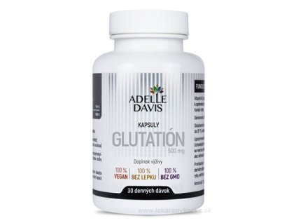 Adelle Davis Glutatión cps – 60 kapsúl (30 denných dávok) | silný antioxidant | Lekáreň v KOCKE