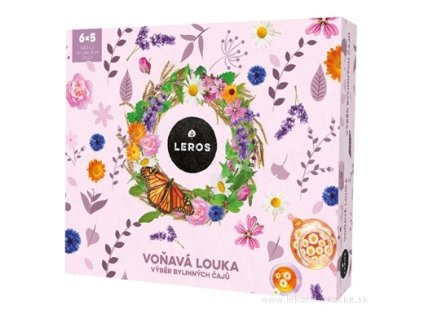 LEROS VOŇAVÁ LÚKA 6 druhov bylinných čajov 1set