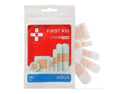 FIXAplast FIRST AID AQUA náplasť MIX 24 ks