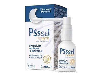 Pssst! ústní sprej proti chrápání 25 ml
