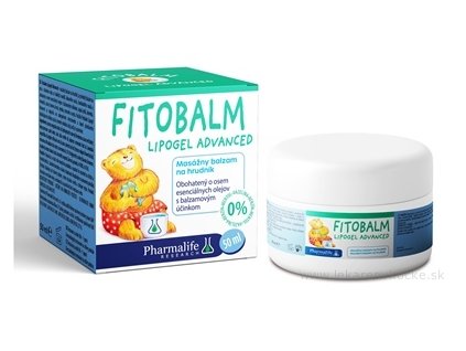 Pharmalife Fitobalm Lipogel Advanced 50 ml masážny balzam na hrudník
