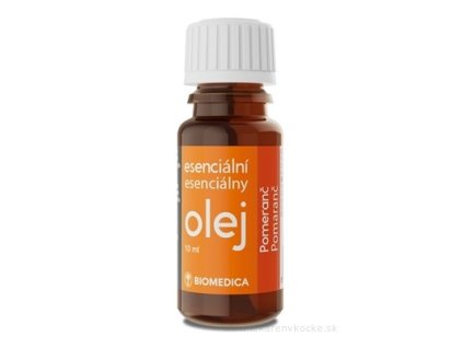 Biomedica Esenciálny olej Pomaranč 10 ml – prírodný éterický olej na aromaterapiu a relax