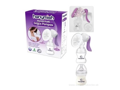 hanymish Odsávačka materského mlieka manuálna páková 1 ks