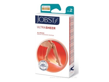 JOBST ULTRA SHEER kompresívne stehenné pančuchy II.KT, s lemom 1ks
