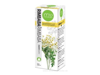 FYTO Rimbaba kvapky pri bolestiach hlavy 50 ml
