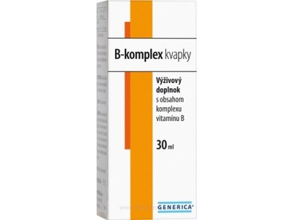 GENERICA B-komplex kvapky 30 ml