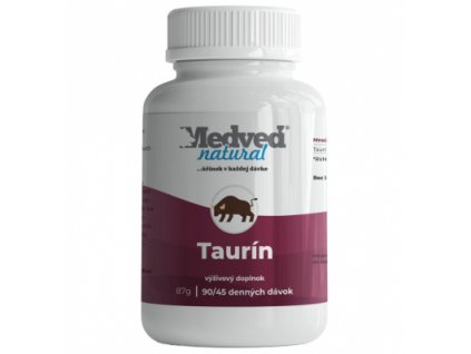Medveď natural Taurín 90 kapsúl