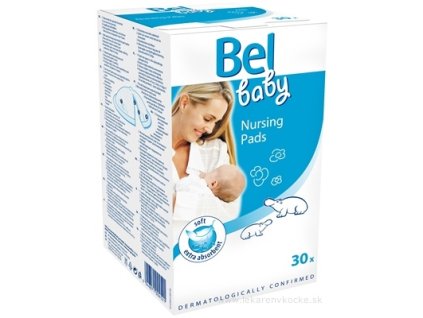 Bel baby Nursing Pads - prsné vložky 30 ks
