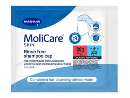 MoliCare SKIN Rinse free shampoo cap 1 ks