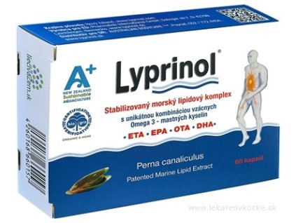 LYPRINOL Omega 3 (ETA, EPA, OTA, DHA) 60 ks
