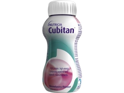 Cubitan s jahodovou príchuťou 4x200 ml