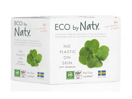 Eco by Naty prsné vložky pre dojčiace ženy (30 ks)
