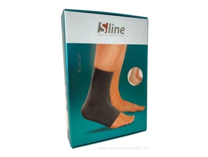 MAXIS S line Kompresný návlek na členok veľkosť 3, šedá, 1 ks