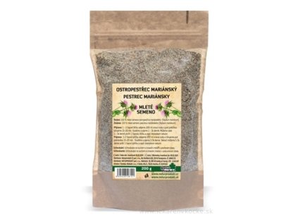 Pestrec mariánsky mletý 200 g