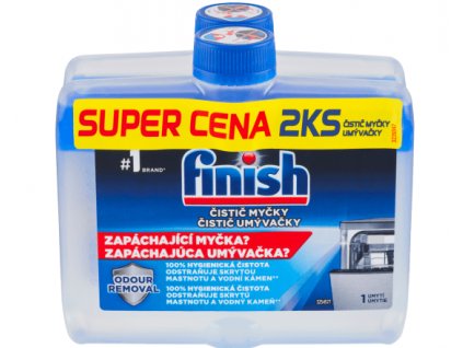 Finish Čistič umývačky riadu 2 x 250 ml