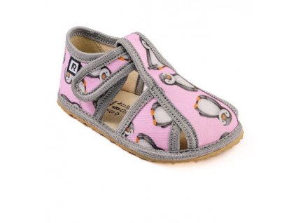 RAK flexi papuče tučniak ružové zatvorené č.18