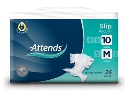 ATTENDS Slip Regular 10 M plienkové nohavičky 26ks