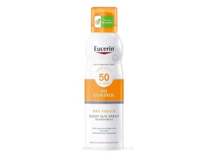 Eucerin Sun Sensitive Protect Dry Touch sprej SPF50 200 ml