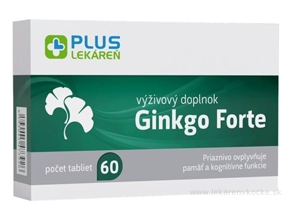 PLUS LEKÁREŇ Ginkgo Forte 60 ks