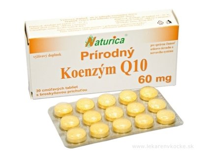 Naturica Prírodný KOENZÝM Q10 60 mg 30 ks
