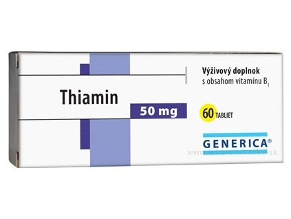 GENERICA Thiamin 50 mg 60 ks