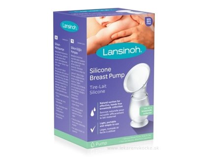 Lansinoh Silikónová odsávačka mlieka 1 ks