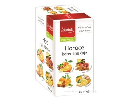 APOTHEKE PREMIER SELECTION Horúce korenené čaje 20x2 g