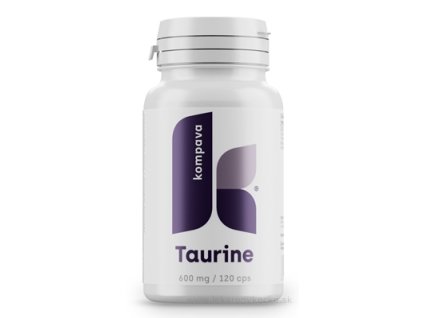 kompava Taurín 600 mg 120 ks