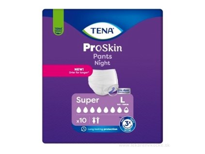 TENA Pants night super L 10 ks