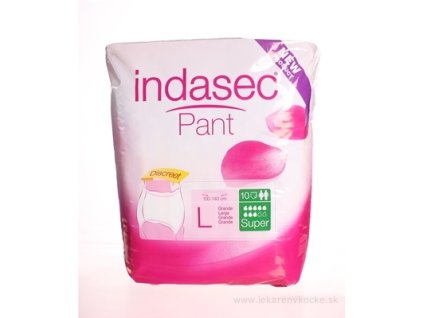 Indasec Pant Super L plienkove nohavičky 10ks
