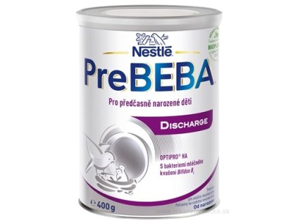 PreBEBA DISCHARGE mléčná kojenecká výživa 400 g