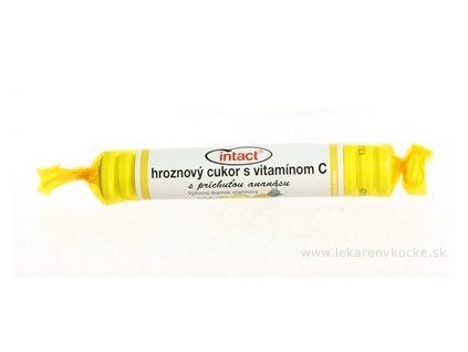 INTACT HROZNOVÝ CUKOR s vitamínom C 40g