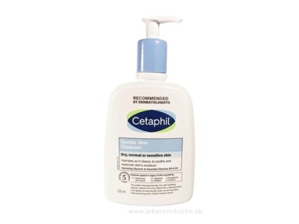 Cetaphil Čistiace mlieko na suchú, citlivú pokožku 500 ml pleťové mlieko