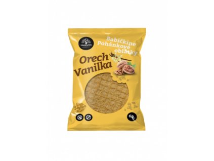 Babičkine pohánkové oblátky orech a vanilka 60g