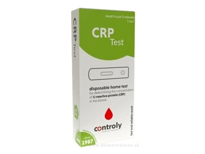 Controly Test CRP súprava na samodiagnostický test z krvi 1x1 ks