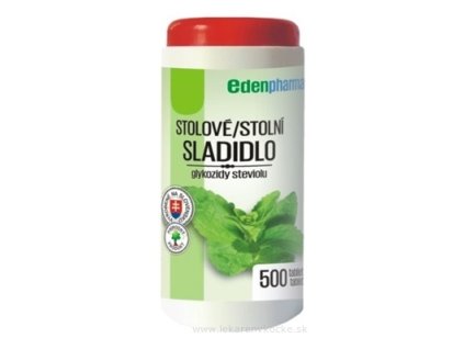 EDENPharma STOLOVÉ SLADIDLO - Stevia 500 ks