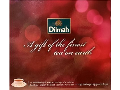 Dilmah Illuminations II darčeková kazeta – 4 druhy čajov, 40 vrecúšok (75 g)