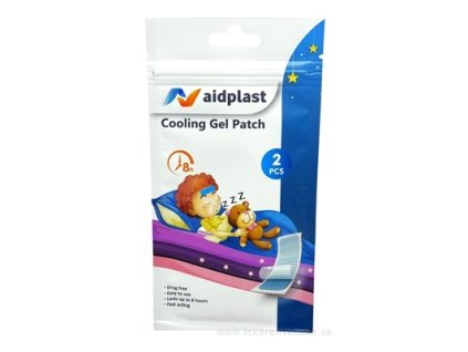 Chladivá hydrogélová náplasť, 2 ks, 4,2 x 12 cm