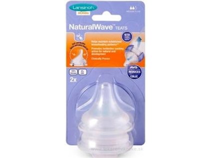 Lansinoh NaturalWaveTM cumeľ S 2 ks