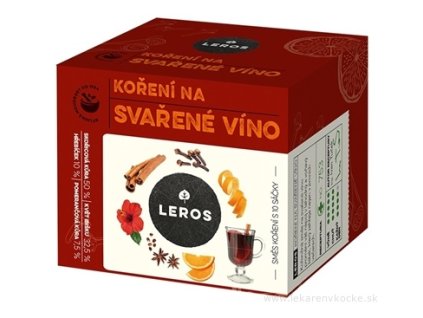 LEROS korenie na varené víno 10×2 g vianočné ochutenie