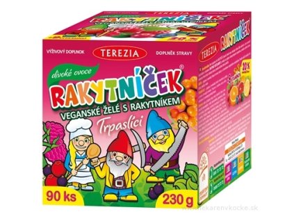 TEREZIA RAKYTNÍČEK vegánske želé Trpaslíci 90 ks