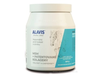 ALAVIS MSM + PATENTOVANÉ KOLAGENY 600 g