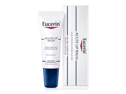 Eucerin ACUTE LIP BALM balzam na pery 10 ml