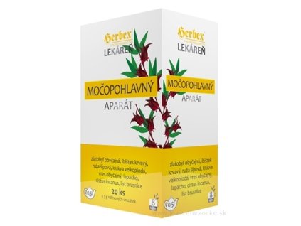 HERBEX Lekáreň MOČOPOHLAVNÝ aparát 20x3 g