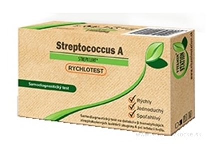 VITAMIN STATION Rýchlotest Streptococcus A 1 set