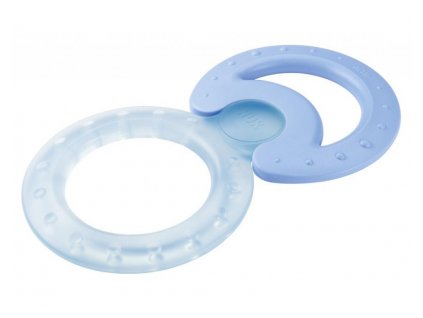 NUK Chladiace hryzátko + hryzátko Classic modré