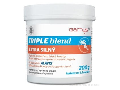Barnys TRIPLE blend EXTRA SILNÝ 200 g