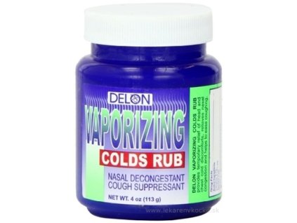 DELON VAPORIZING COLDS RUB 113 g