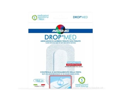 Master Aid Drop Med Sterilné krytie na rany (10 x 6 cm) 5ks